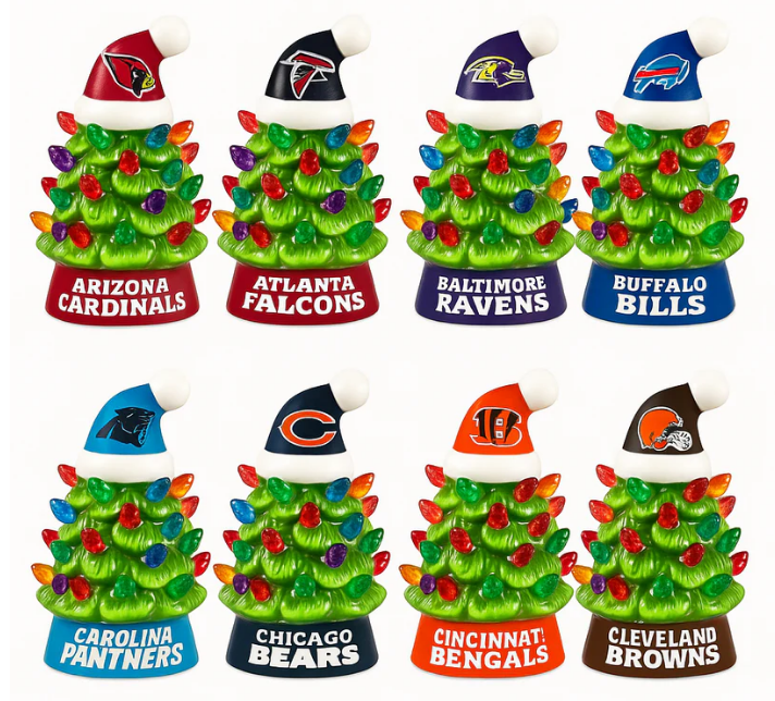 Aureva™ NFL LED Holiday Tree Duo