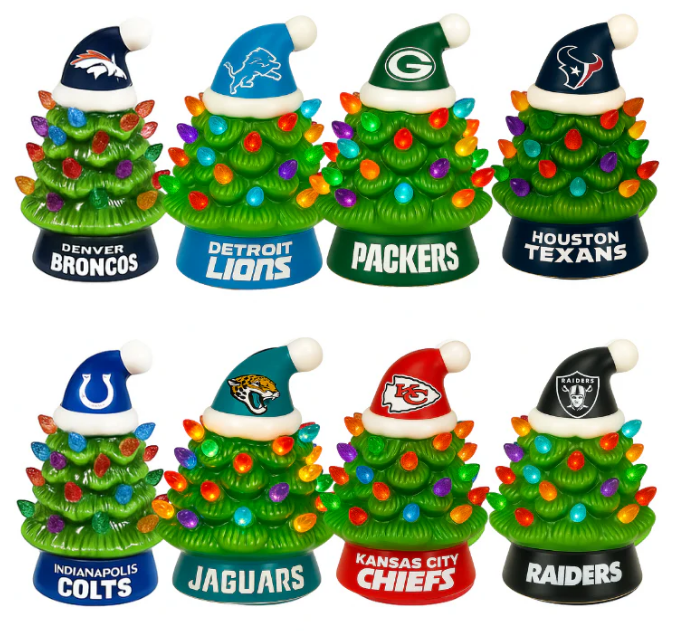 Aureva™ NFL LED Holiday Tree Duo