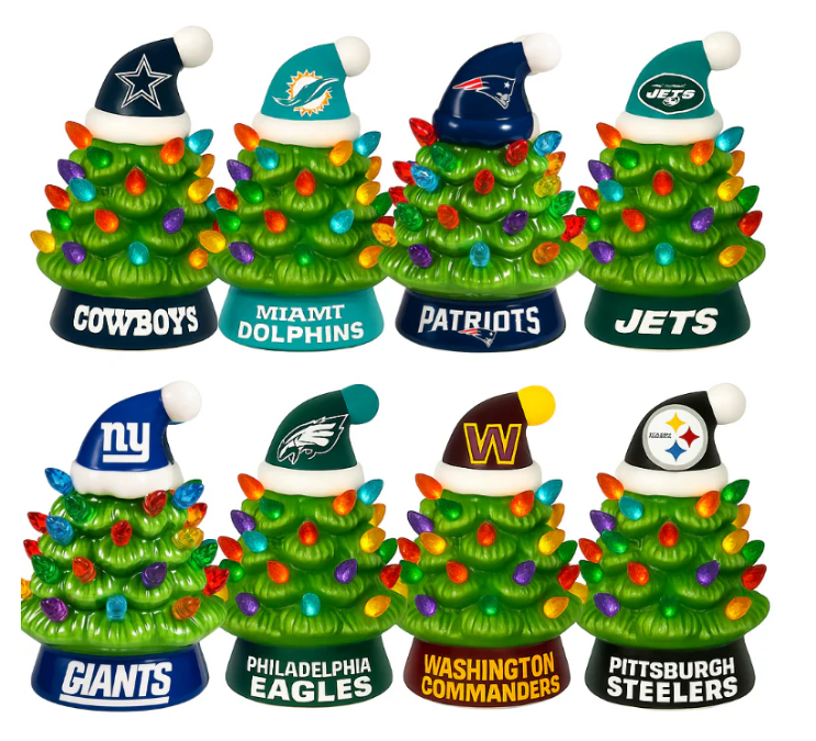 Aureva™ NFL LED Holiday Tree Duo